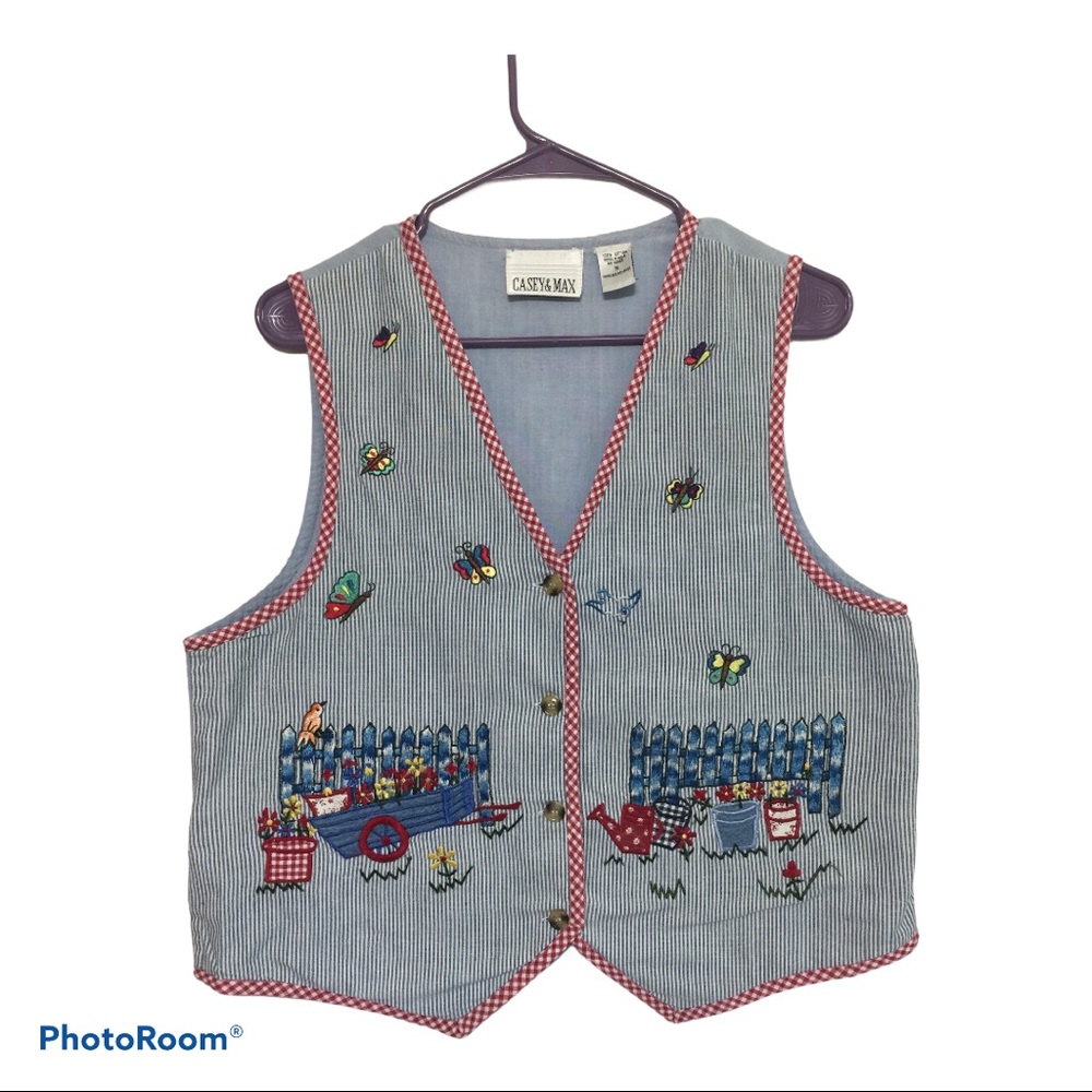 Vintage 1990’s Casey And Max Vest Size M